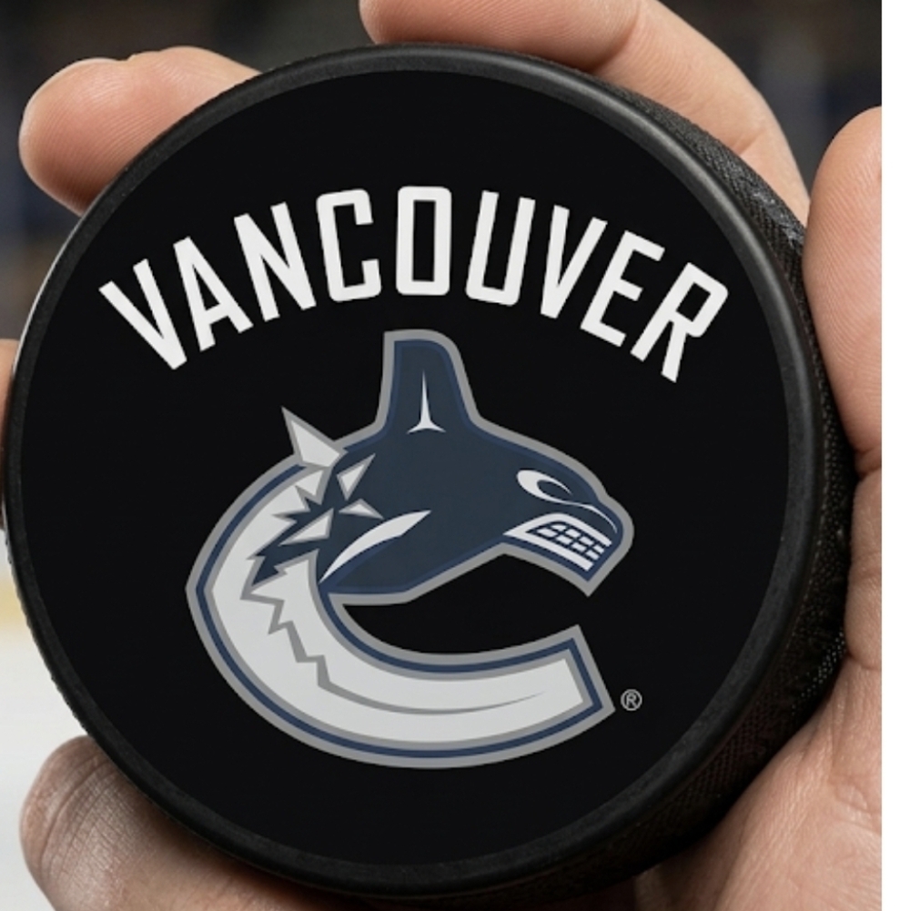 Vancouver Canucks Hockey Puck